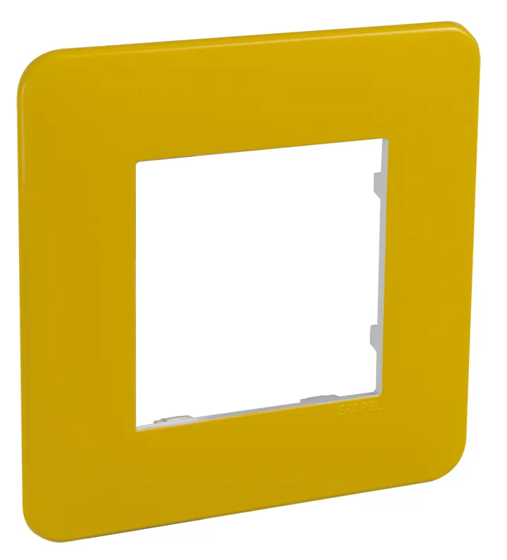 PLACA SIMPLE AMARILLO