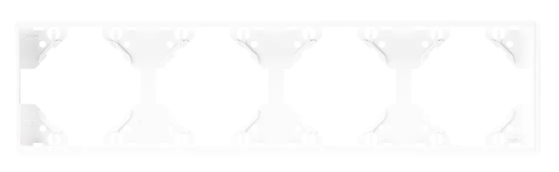 Four-Gang Horizontal Frame