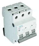 DISJONCTEUR MT - 3P - 4,5KA - C - 6A
