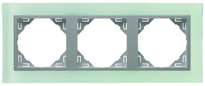 MARCO TRIPLE CRISTAL/ALUMINIO